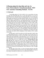 phương pháp thi công hầm mới của áo