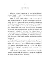 nghiên cứu tử vong do tai nạn thương tích tại tỉnh điện biên năm 2005- 2007