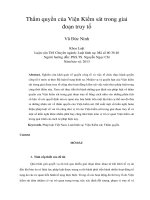 thẩm quyền của viện kiểm sát trong giai đoạn truy tố