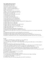 trắc nghiệm môn kiểm toán