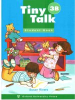 tiny talk 3b student book