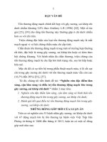 Nghiên cứu đặc điểm lâm sàng, cận lâm sàng và điều trị tổn thương động mạch lớn trong gãy xương, sai khớp chi dưới