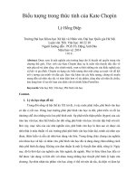 biểu tượng trong thức tỉnh của kate chopin