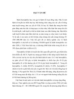 nghiên cứu xác định đột biến gen f8 gây bệnh hemophilia a (full text)