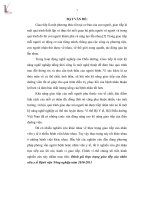 nghiên cứu về thực trạng giao tiếp của điều dưỡng bệnh viện nông nghiệp năm 2011