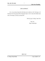 kế toán chi phí sản xuất và tính giá thành sản phẩm tại công ty cổ phần nhựa và môi trường xanh An Phát