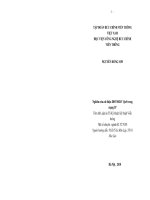 Nghiên cứu cải thiện DIFFSERV QoS trong mạng IP