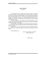 ĐỒ ÁN TỐT NGHIỆP KỸ THUẬT ĐIỆN THIẾT KẾ HỆ THỐNG CÁP  NGẦM CHO MẠNG ĐIỆN HẠ ÁP