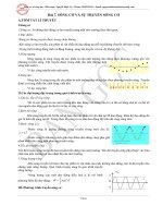 sóng cơ và sự truyền sóng cơ