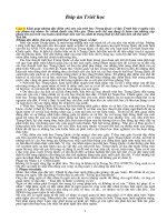 Tổng hợp 7 câu hỏi và đáp án triết học cơ bản