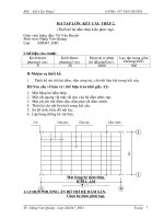 BÀI TẬP LỚN KẾT CẤU THÉP