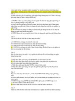 câu hỏi trắc nghiệm môn nghiệp vụ