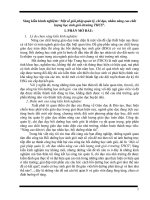 biện pháp nâng cao chất lượng học sinh giỏi