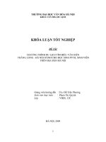 Chương trình du lịch tìm hiểu văn hiến thăng long   hà nội dành cho học sinh PTTH, sinh viên trên địa bàn hà nội