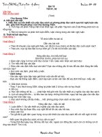 Giáo án thao giảng Bài 18 Bàn về đọc sách