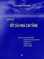 CHUYÊN ĐỀ KẾT CẤU NHÀ CAO TẦNG