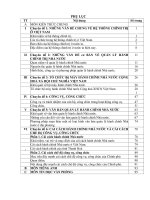 Tài liệu môn kiến thức chung quản lý nhà nước thi công chức năm 2015