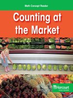 counting at the market