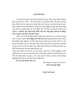 nghiên cứu một số đặc điểm cấu trúc rừng phục hồi tại xã đông viên, huyện chợ đồn, tỉnh bắc kạn