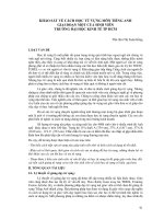 khảo sát về cách học từ vựng môn tiếng anh giai đoạn một của sinh viên trường đại học kinh tế TP HCM