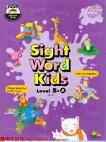 sight word kids level 5a