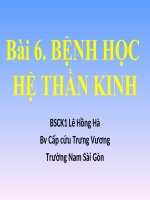 bệnh học hệ thần kinh