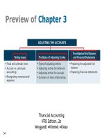 Financial accounting chapter 03 adjusting accounts IFRS