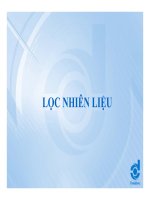 bài giảng lọc nhiên liệu