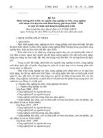 dđịnh hướng phát triển các nghành công nghiệp ưu tiên công nghiệp mũi nhọn trên địa bàn tỉnh bình dương gia đoạn 2008-2020 và một số chính sách khuyến khích phát triển