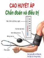 bệnh  cao huyết áp chẩn đoán và cách điều trị