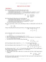 bài tập cơ lưu chất