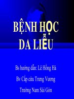 Bài    bệnh học da liễu