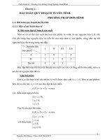 bài giảng toán kinh tế tin học