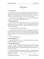 Đề tài: cấu trúc vành_Luận văn tốt nghiệp