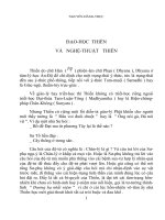 Đạo học thiền và nghệ thuật thiền