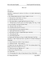 Hoàn thiện kế toán tại công ty cổ phần Minh Quân Vĩnh Phúc