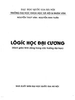 Giáo trình Logic học đại cương