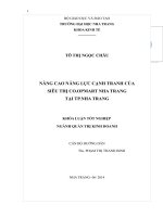 công tác quản trị rủi ro tín dụng tại sacombank chi nhánh khánhhòa