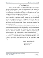 thuyết minh đồ án chi tiết máy hộp khai triển