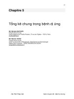 Tổng kê chung trong bệnh dị ứng