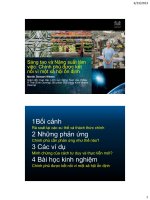 Sáng tạo và năng suất làm việc  chính phủ được kết nối vì một xã hội ổn định