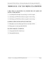 MODULE II các tác ĐỘNG của POP PCB