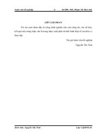 “Giải pháp nâng cao hiệu quả công tác quản lý thuế Giá trị gia tăng với các doanh nghiệp ngoài quốc doanh tại Cục Thuế Bắc Giang.”