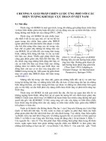 giải pháp chiến lược  ứng phó với các hiện tượng khí hậu cực đoan ở việt nam