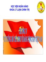 TƯ TƯỞNG HỒ CHÍ MINH VỀ ĐẢNG CỘNG SẢN VIỆT NAM