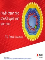 Huyết thanh học cho chuyên viên sinh hóa