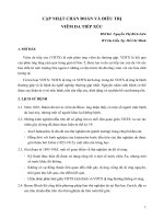 CẬP NHẬT CHẨN đoán và điều TRỊ VIÊM DA TIẾP xúc