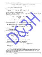 PHƯƠNG PHÁP GIẢI bài tập PHẦN dẫn XUẤT HALOGEN