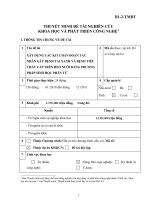 XÂY DỰNG các KIT CHẨN đoán tác NHÂN gây BỆNH TAI XANH và BỆNH TIÊU CHẢY cấp TRÊN HEO NUÔI BẰNG PHƯƠNG PHÁP SINH học PHÂN tử