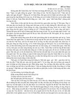 Xuân diệu   nỗi ám ảnh thời gian   đỗ lai thúy